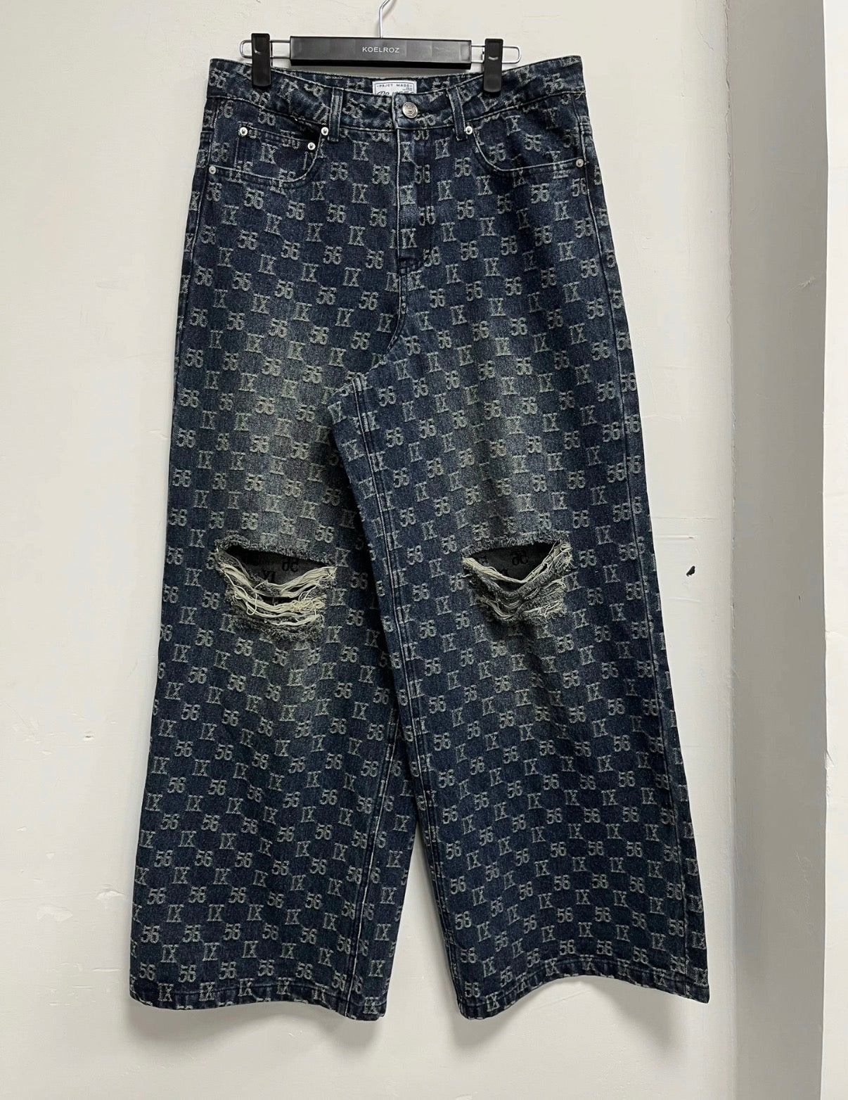 56IX Monogram Denim