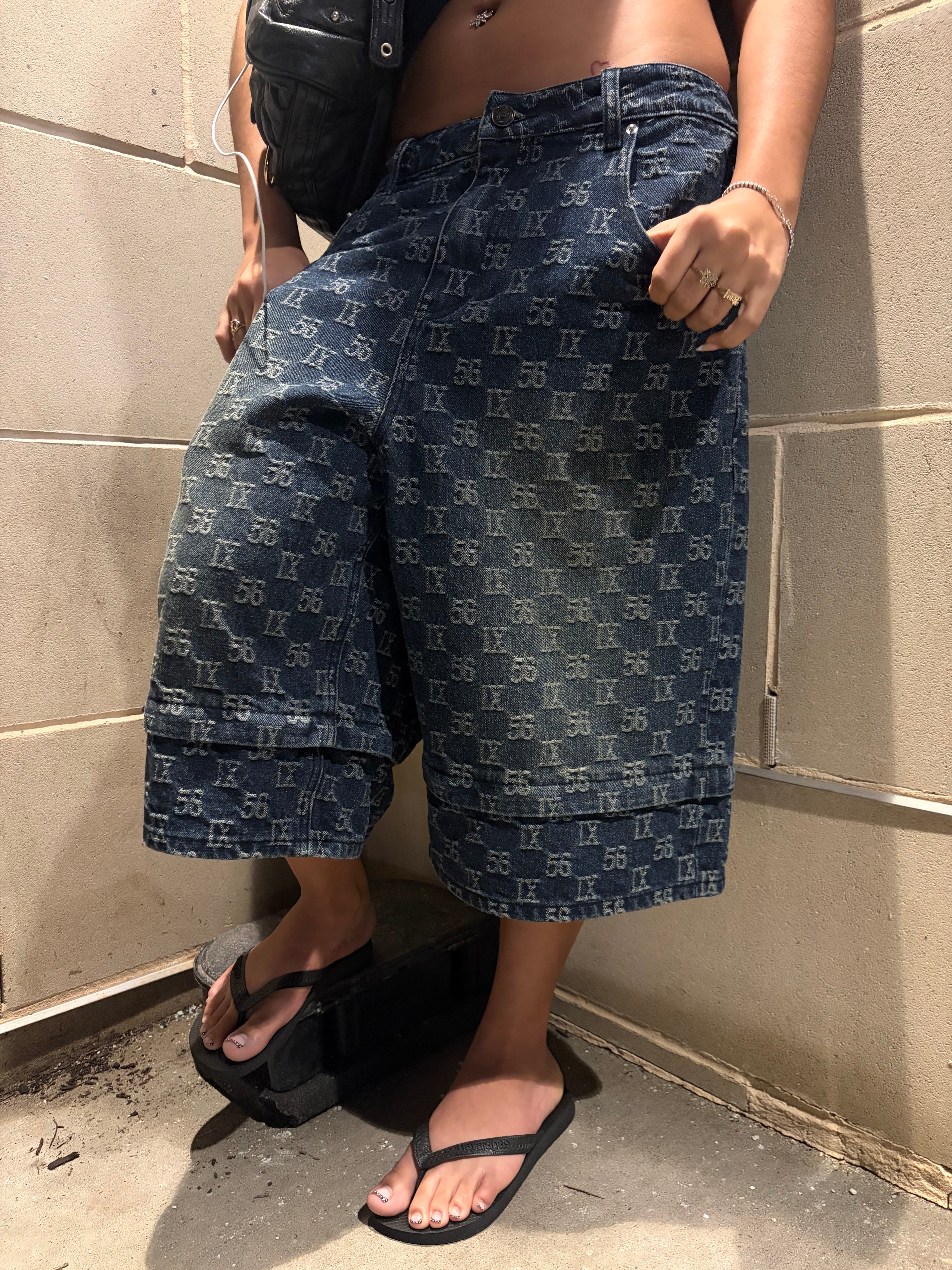 Monogram Jorts